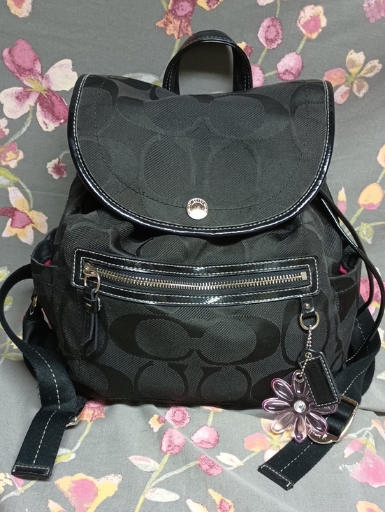 Coach Handbags - 🎀 COACH KYRA DAISY SIGNATURE NYLON BACKPACK ONLY 🎀